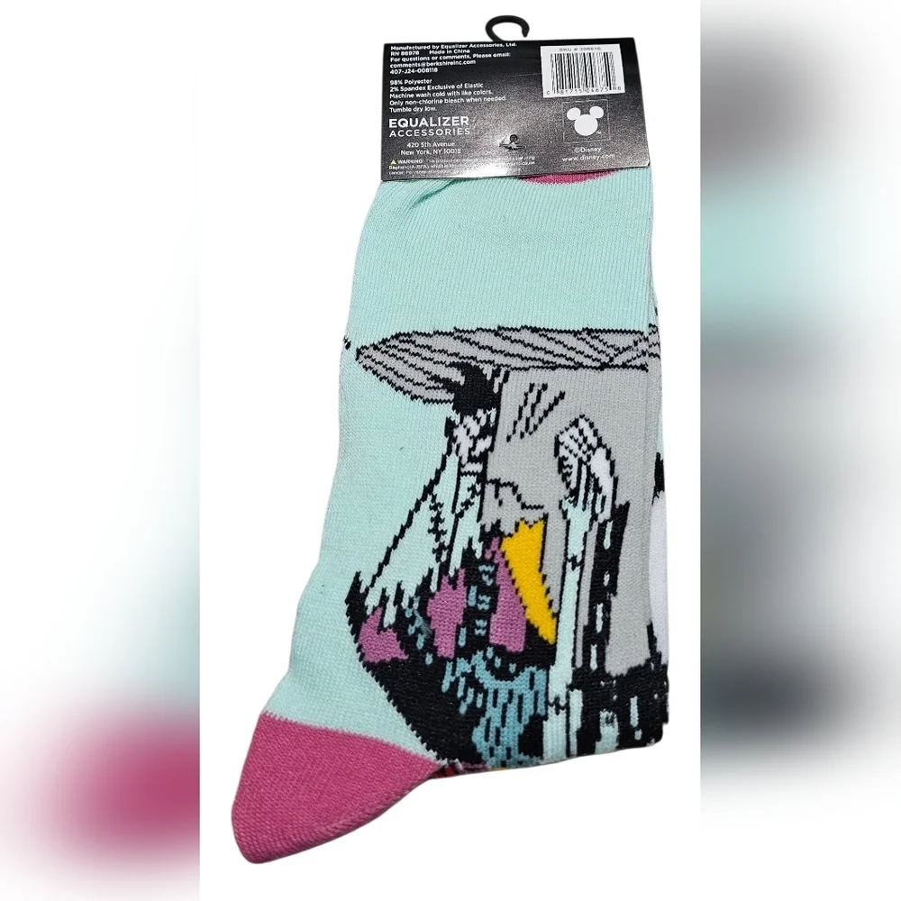 Disney Unisex Character Crew Socks The Night Before Christmas, Size 9-13. New! - Picture 3 of 4